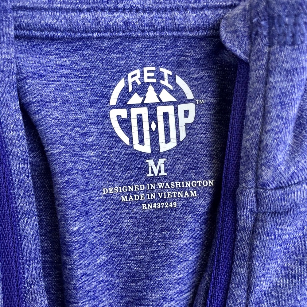 NWOT REI Co-op base layer half-zip top